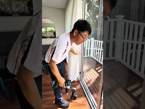 Pleated Retractable Screen Installation