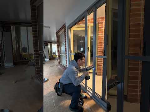 Installing Fly Screen Door