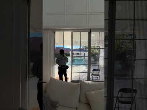Pleated Retractable Flyscreen Installed in Strathfield NSW