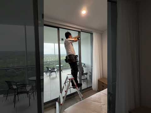 Installing Sheer Curtains & Pleated Retractable Flyscreen